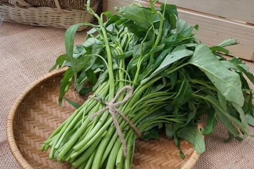 Cách chọn rau muống giòn ngon, không hóa chất