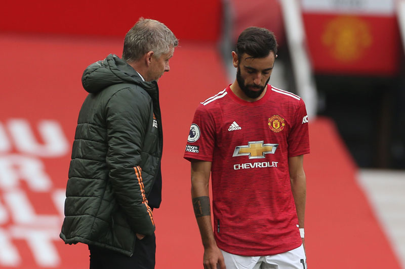 HLV Solskjaer có thể cấm Bruno Fernandes lên tuyển