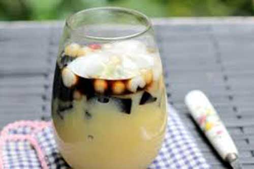 Cách nấu chè đậu Xanh trân châu sương sáo