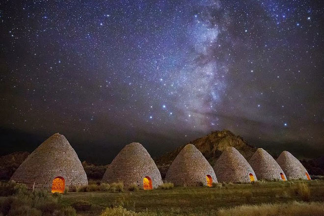 Những lò than khổng lồ ở tiểu bang Nevada, Mỹ