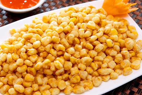 Bật mí cách làm ngô chiên bơ giòn rụm, thơm lừng