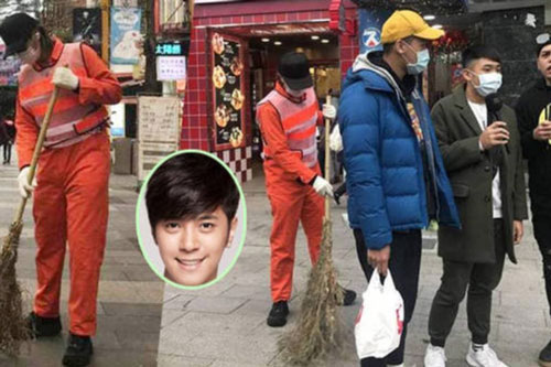 'Lương Sơn Bá' La Chí Tường phải đi quét rác sau scandal ngoại tình, quan hệ tập thể gây rúng động