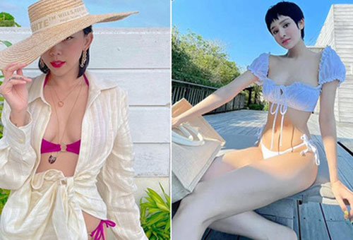 Tóc Tiên và Hiền Hồ cùng tung ảnh khoe nhan sắc gợi cảm: Ai trông hút mắt hơn?