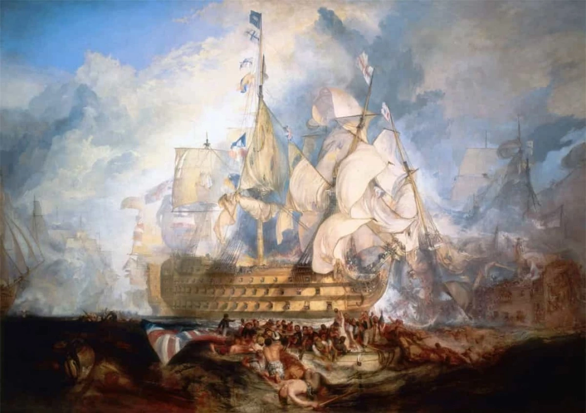 Trận Trafalgar diễn ra ngày 21/10/1805 giữa Hải quân Hoàng gia Anh và các hạm đội của Hải quân Pháp và Tây Ban Nha. Phía Anh đã giành chiến thắng quyết định nhưng đã mất đi Phó Đô đốc Lord Nelson, người đã bị bắn chết ngay trước khi cuộc chiến kết thúc.