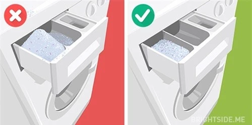 Nếu còn mắc những sai lầm này khi dùng máy giặt, quần áo sẽ không sạch mà máy lại nhanh hỏng - 1