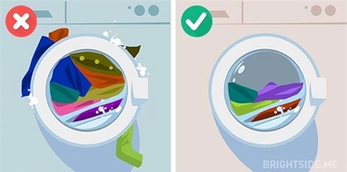 Nếu còn mắc những sai lầm này khi dùng máy giặt, quần áo sẽ không sạch mà máy lại nhanh hỏng - 5