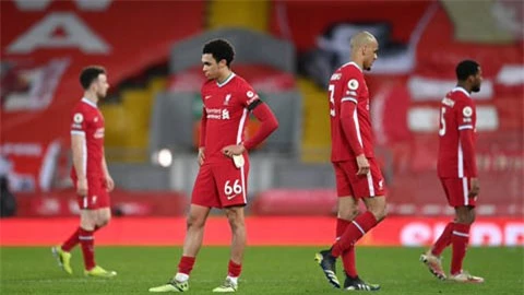 Liverpool lập kỷ lục tệ hại sau trận thua Chelsea