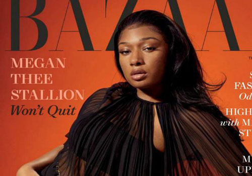Megan Thee Stallion 'thả rông' táo bạo trên tạp chí