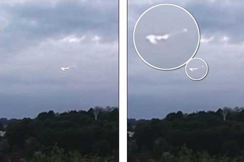 Phát hiện vật thể bay nghi UFO gần căn cứ không quân Anh