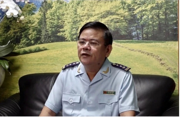 Ông Ngô Văn Thụy, Đội trưởng Đội Kiểm soát chống buôn lậu khu vực miền Nam (Đội 3).