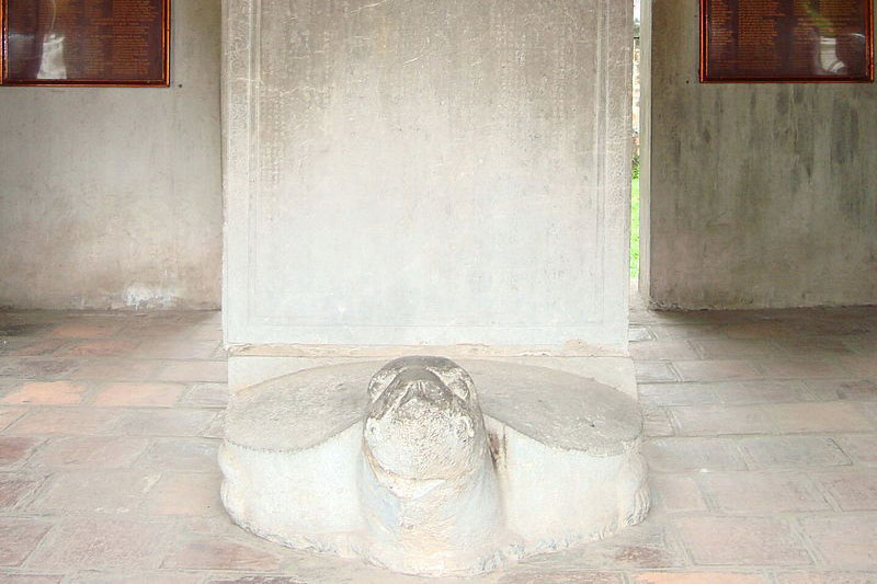 Vị trạng nguyên đầu tiên được dựng bia tiến sĩ ở Văn Miếu