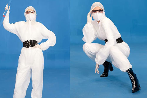 'Xịn xò' như Hoa hậu Khánh Vân: Diện trang phục bảo hộ vẫn sang chảnh hết nấc