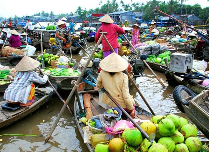 Chợ nổi Cái Răng và những đặc sản ấn tượng với du khách cho noi cai rang va nhung dac san an tuong voi du khach