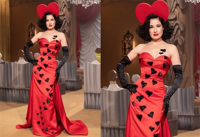 Vũ nữ thoát y Dita Von Teese vai trần gợi cảm, lấn át loạt chân dài đình đám - ảnh 1