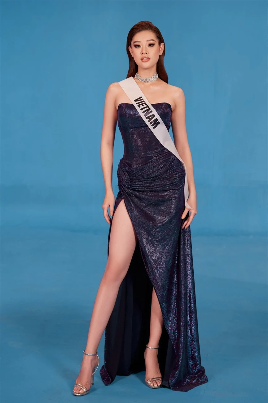 Khánh Vân 'chơi trội' với 5 lay-out nổi bật, quyết tâm 'gây bão' tại Miss Universe 2021  - ảnh 11