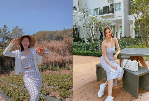 Sau nghi vấn 'nghỉ chơi', 'song Hằng' gây sốc vì diện đồ đôi