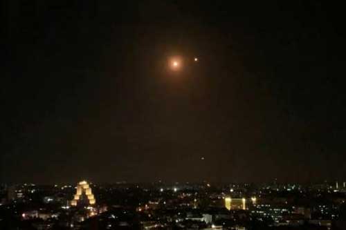 Phòng không Syria đánh chặn tên lửa Delilah