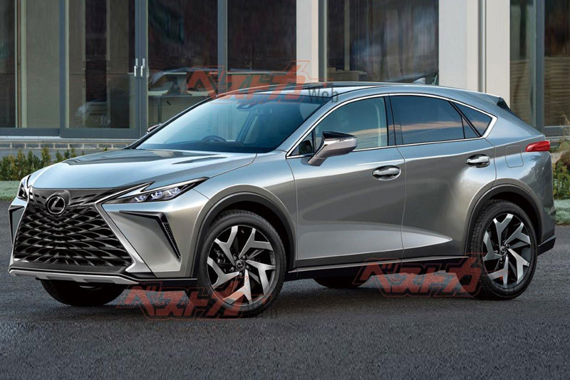 Những hình ảnh đầu tiên của Lexus NX 2022