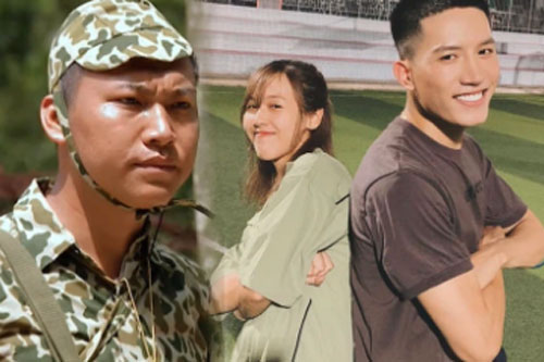 Anh Tú chụp ảnh thân thiết cùng Hậu Hoàng mà cứ nơm nớp lo sợ "ánh nhìn" của Mũi trưởng Long