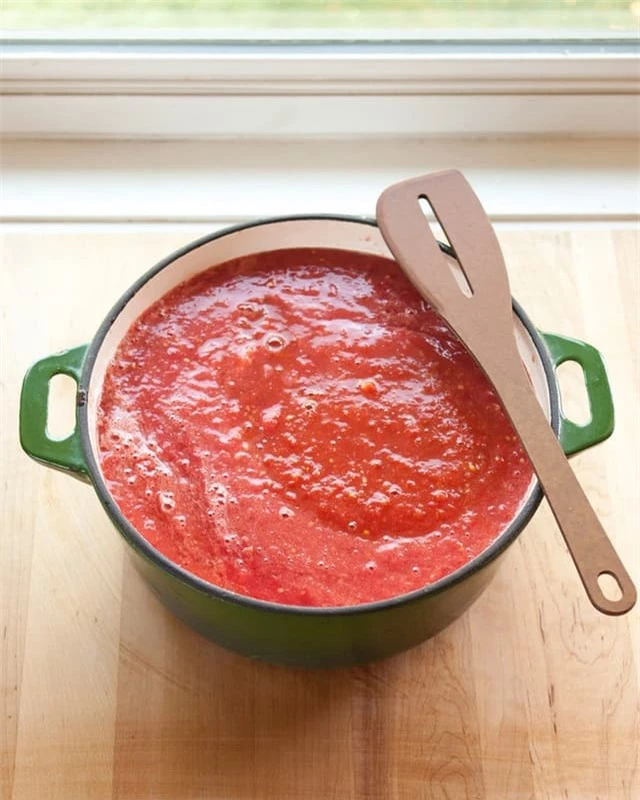 cách nấu nước sốt cà chua 1
