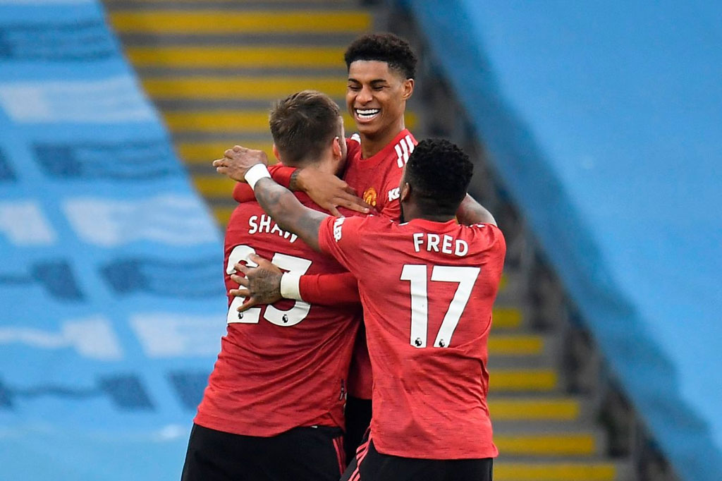 Chấm điểm Man City 0-2 MU: Tôn vinh hàng thủ Quỷ đỏ