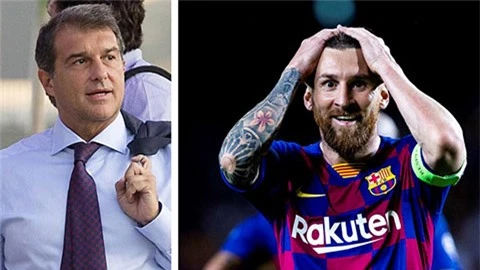 Messi phản ứng thế nào khi Laporta được bầu là chủ tịch Barca?