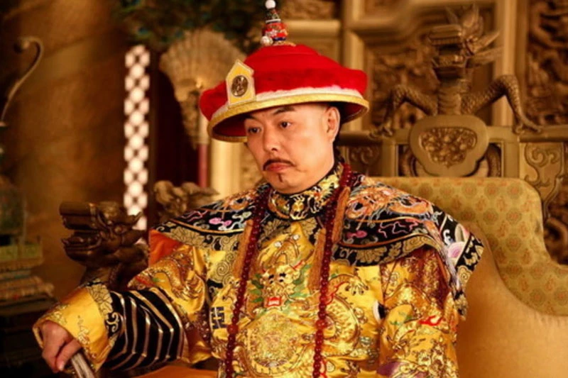 Hình ảnh vua Càn Long trong phim.