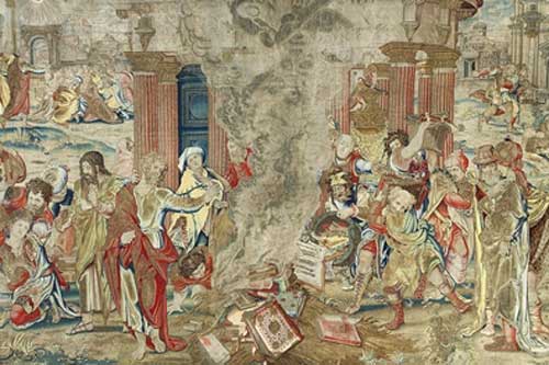 Tìm thấy tấm thảm bằng vàng, bạc mất tích từ thế kỷ 17