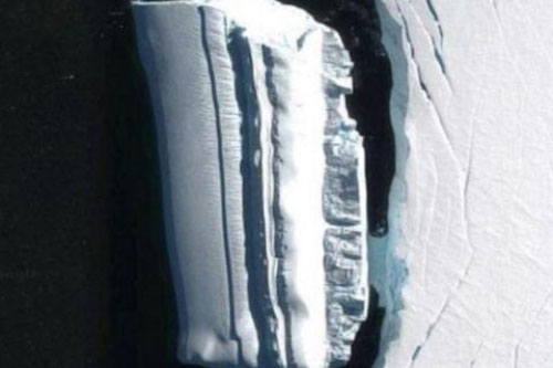 Phát hiện vật thể bị nghi là tàu của người ngoài hành tinh ở Nam Cực