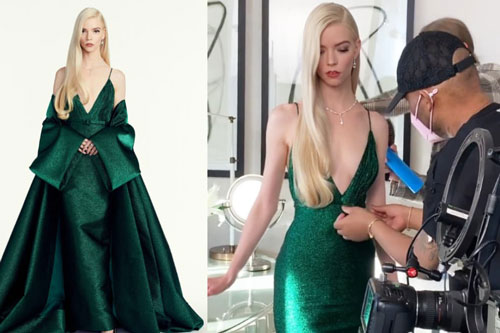 'Nàng thơ Hollywood' Anya Taylor-Joy vượt mặt Nicole Kidman tại Quả cầu vàng với vẻ đẹp nữ thần đầy gợi cảm