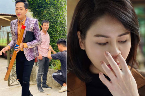 Hé lộ ảnh hậu trường hài hước, tình cảm của dàn diễn viên phim 'Hướng dương ngược nắng'