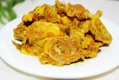 Công thức làm món thịt lợn kho nghệ lạ miệng, nhiều dinh dưỡng