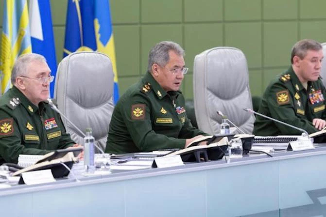 Bộ trưởng Bộ Quốc phòng Nga Sergei Shoigu.