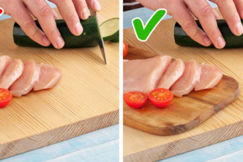 Thói quen sử dụng sai lầm khiến thớt chứa vi khuẩn gấp 200 lần bồn cầu