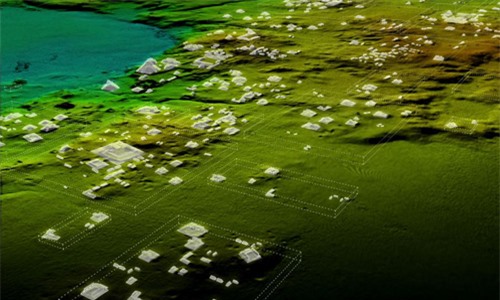 Căn cứ quân sự cổ của tộc người Maya trong rừng rậm