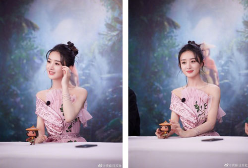 ‘Mẹ bỉm sữa’ Triệu Lệ Dĩnh xinh đẹp, ngọt ngào như công chúa