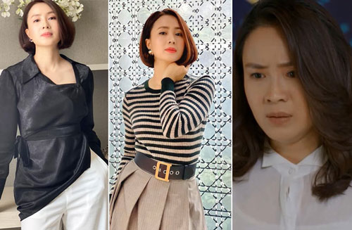 Phong cách thời trang 'thay đổi 180 độ' của Hồng Diễm trong phim 'Hướng dương ngược nắng'