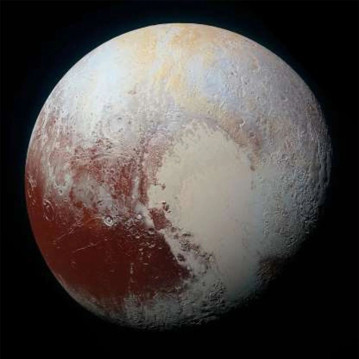 Sao Diêm vương từng được coi là hành tinh thứ 9 trong Hệ Mặt trời nhưng năm 2006 đã bị "giáng cấp" xuống chỉ còn là một "hành tinh lùn". Dù thay đổi tình trạng liên tục nhưng một điều không thể phủ nhận là vẻ đẹp ngoạn mục của Sao Diêm Vương qua bức ảnh được chụp từ tàu thăm dò New Horizons của NASA.
