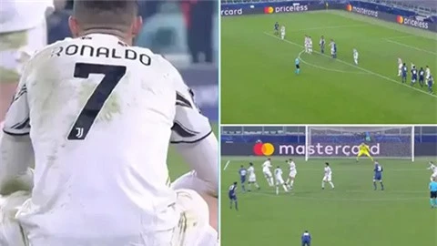 Ronaldo bị chế giễu vì lỗi dẫn đến bàn thua của Juventus