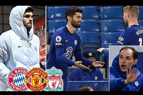 Pulisic chán Chelsea, 3 ông lớn MU, Liverpool và Bayern sẵn sàng chào đón