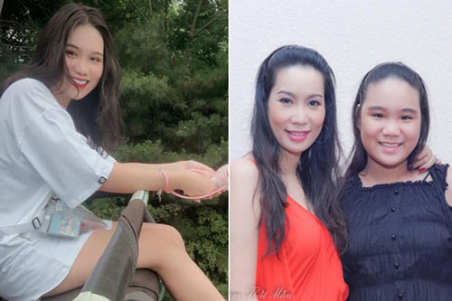 Từng mập ú, con gái Á hậu Trịnh Kim Chi càng lớn càng 'lột xác' và học lực cũng 'đáng nể'