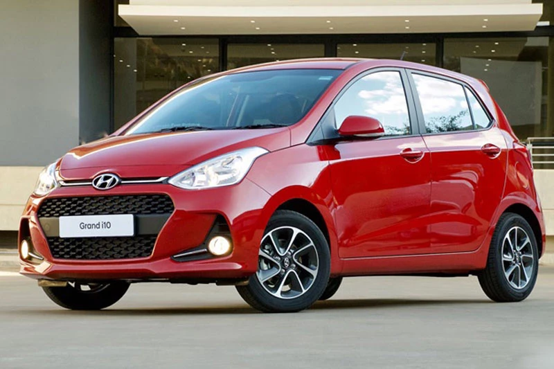 10. Hyundai Grand i10 (doanh số: 513 chiếc).