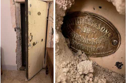 Đục tường căn nhà "ma ám", phát hiện cánh cửa bí mật dẫn đến hầm chứa nhiều thứ không ai nhờ tới