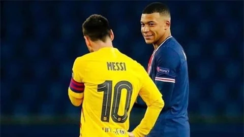 Mbappe phá kỷ lục đáng tự hào của Messi tại Champions League