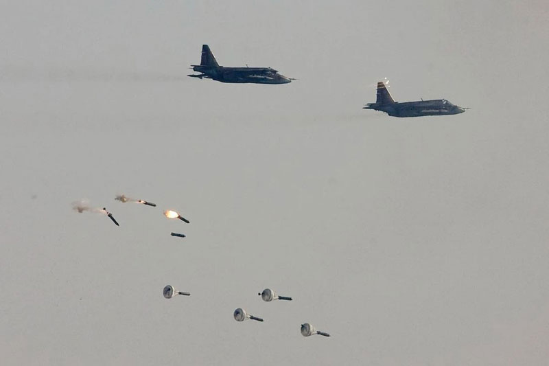 Nga tiến hành hơn 280 cuộc không kích vào phiến quân Syria trong vòng chưa đầy 96 giờ