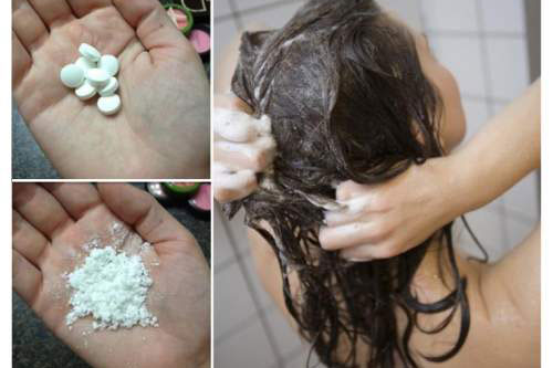 Chỉ vài viên aspirin có thể giúp bạn sạch không còn 1 vảy gàu