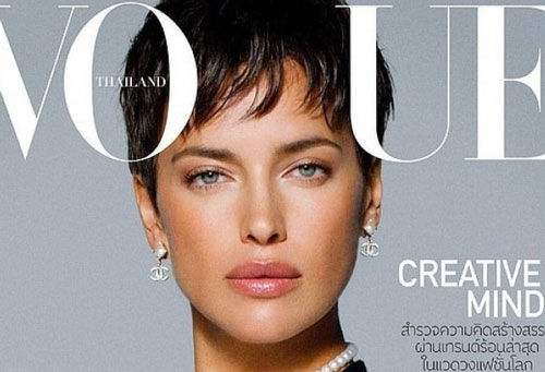 Irina Shayk quyến rũ trên tạp chí Vogue Thái Lan