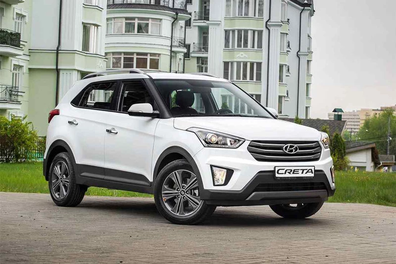 4. Hyundai Creta (doanh số: 6.676 chiếc).