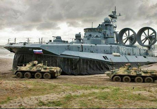 'Tàu đệm khí Nga tối tân nhất thế giới'