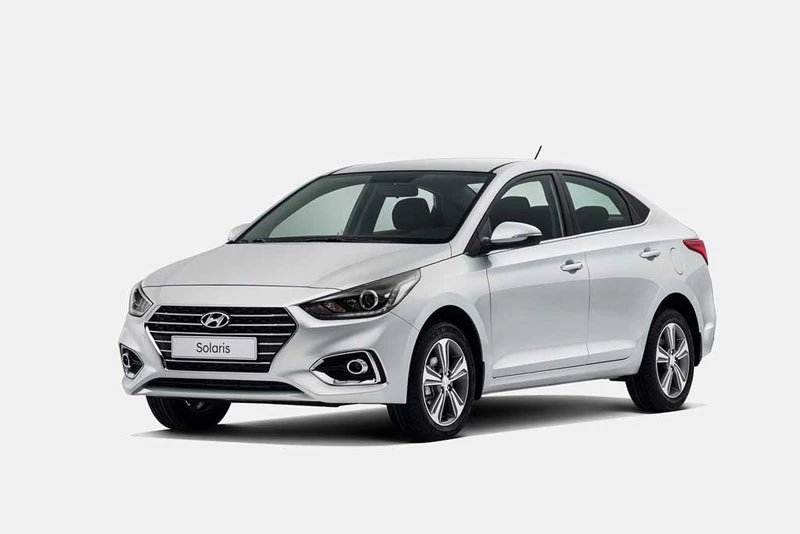 5. Hyundai Solaris - Hyundai Accent (doanh số: 5.514 chiếc).